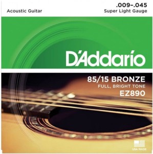 D'addario EZ890 09-45 – struny do gitary akustycznej