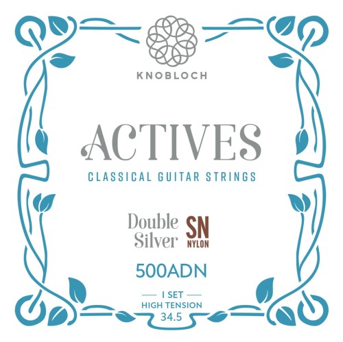 Knobloch Actives Double Silver 500ADN SN – struny do gitary klasycznej