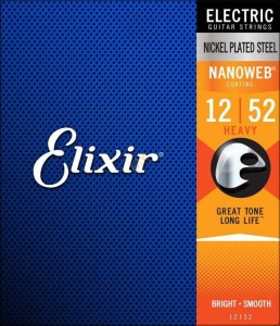 Elixir NANOWEB 12-52 Heavy – struny do gitary elektrycznej