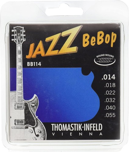 Thomastik Jazz BeBop BB114 14-55 – struny do gitary elektrycznej