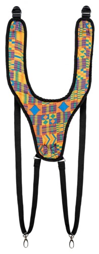 Meinl MDJS1KQ Designer Djembe Strap Kenyan Quilt – pasek do djembe