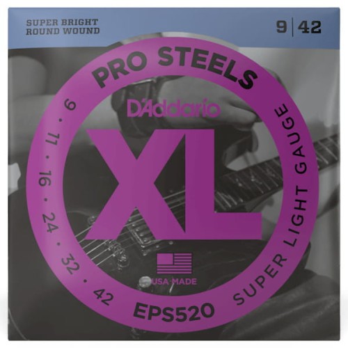D'Addario EPS520 09-42 – struny do gitary elektrycznej