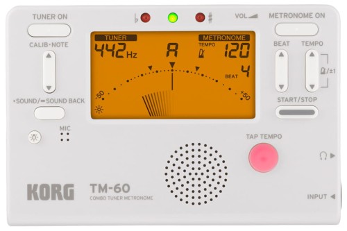 Korg TM-60 WH – tuner / metronom