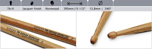 Pałki Rohema Hornwood 7A-H