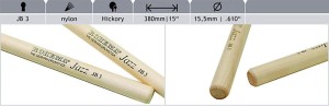 Miotełki perkusyjne Rohema Brushes Nylon Jazz JB3