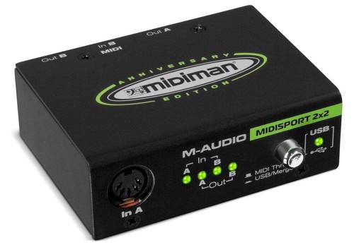 M-Audio Midisport 2x2 - interface MIDI USB