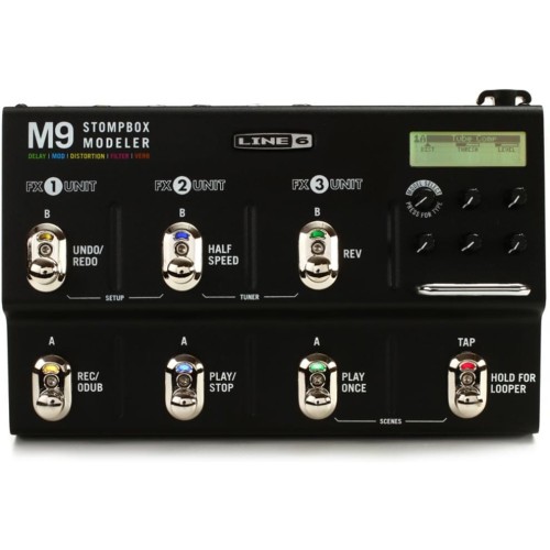 Line 6 M9 Stompbox Modeler - multiefekt gitarowy - B-Stock - brak zasilacza
