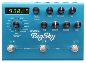 Strymon Big Sky - gitarowy procesor pogłosowy