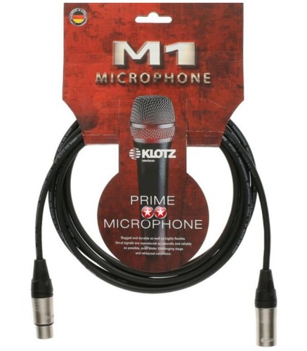 Kabel mikrofonowy Klotz M1K1FM0750 – XLR / XLR 7,5 m