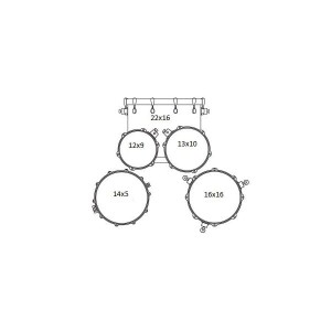 Mapex Tornado TND5254TC DK – zestaw perkusyjny