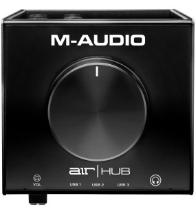 M-Audio AIR Hub – interfejs monitorowy USB z wbudowanym hubem z 3 portami
