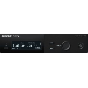 Shure SLXD4E-G59 – odbiornik cyfrowego systemu bezprzewodowego SLX-D