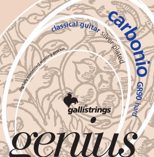 Galli GR90 Genius Carbonio Hard – struny do gitary klasycznej