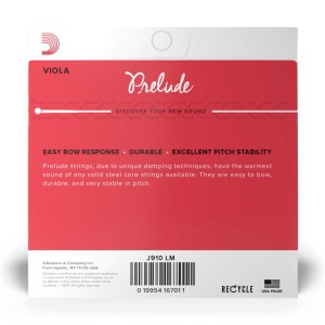 Struny do altówki D'addario Prelude J910 LM