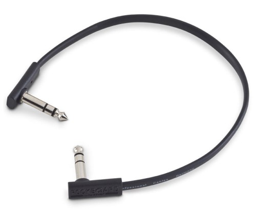 Złączka RockBoard Flat TRS Cable kabel do efektów 30 cm 