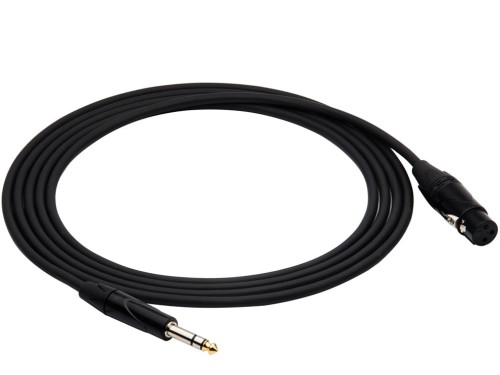 Kabel mikrofonowy Red’s Music MC14100BX – XLR F / Jack stereo 6,3 mm – 10 m