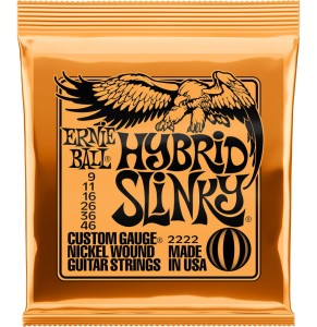 Ernie Ball 9-46 Hybrid Slinky /2222/ – struny do gitary elektrycznej