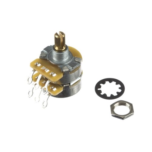 Potencjometr Fender Dual 500K/250K Split Shaft