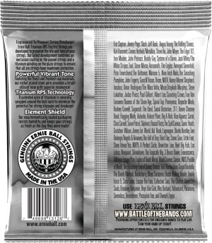 Ernie Ball Coated Titanium 12-56 /3126/ – struny do gitary elektrycznej