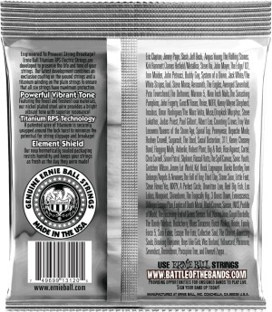 Ernie Ball Coated Titanium 11-48 /3120/ – struny do gitary elektrycznej