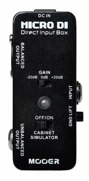 Mooer MDI1 Micro DI – DI-Box