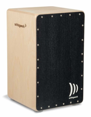 Schlagwerk CP5003 Precise OS Black Silver – cajon