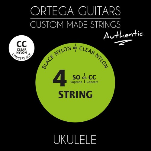 Struny do ukulele koncertowego Ortega UKA-CC