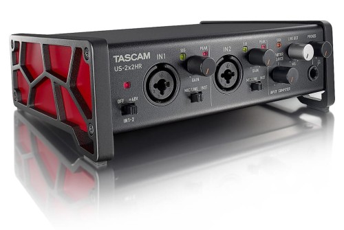Tascam US-2x2HR – interfejs audio USB