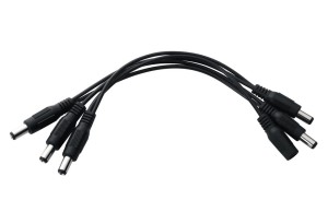 Kabel zasilający do zasilaczy Rockpower 20cm - 5 efektów