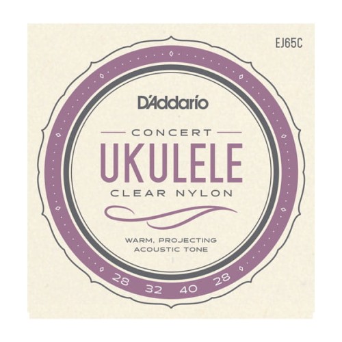 D'addario EJ65C Concert – struny do ukulele koncertowego