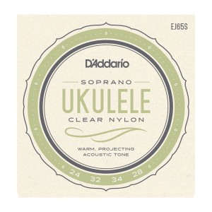 D'addario EJ65S Soprano – struny do ukulele sopranowego