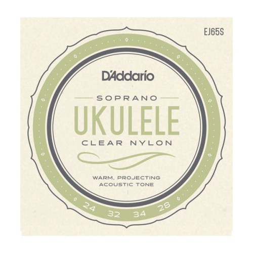 D'addario EJ65S Soprano – struny do ukulele sopranowego