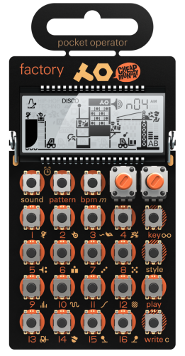 Teenage Engineering PO-16 Factory - minisyntezator