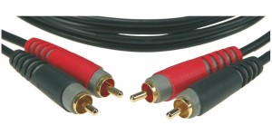 Klotz AT-CC0200 – kabel audio 2 x RCA – 2 x RCA 2 m