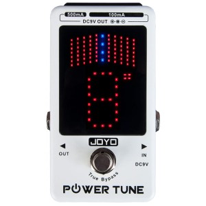 Joyo JF-18R Power Tune – tuner z funkcją zasilacza
