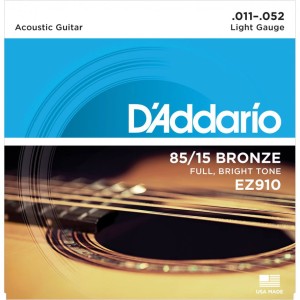 D'addario EZ910 11-52 – struny do gitary akustycznej