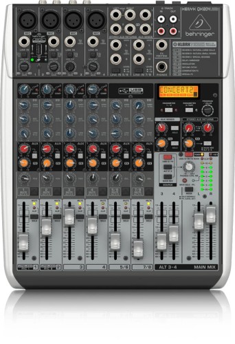 Behringer Xenyx QX1204USB – mikser z interfejsem audio i procesorem efektów