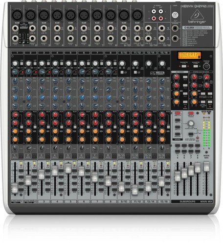 Behringer Xenyx QX2442USB – mikser z interfejsem audio i procesorem efektów