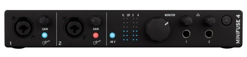 Arturia MiniFuse 4 BK – interfejs audio USB