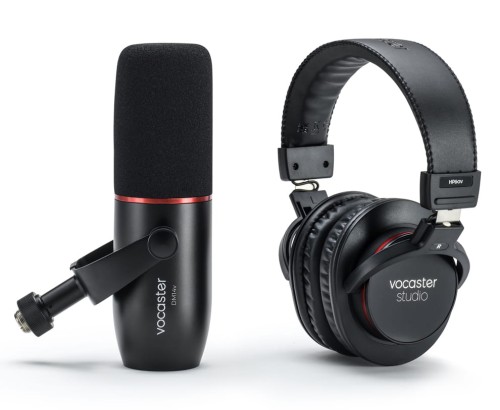 Focusrite Vocaster Broadcast Kit – mikrofon i słuchawki do podcastów