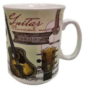 Kubek z gitarą