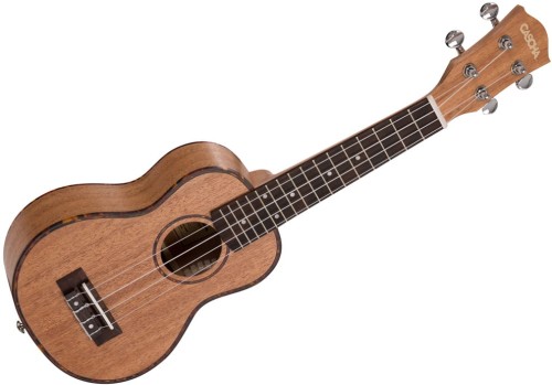 Cascha Premium Soprano Ukulele Mahogany Natural – ukulele sopranowe z pokrowcem