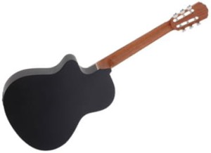 Alhambra Black Satin CW EZ – gitara elektroklasyczna