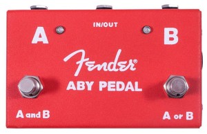Fender Switch ABY Pedal - pasywny selektor sygnału
