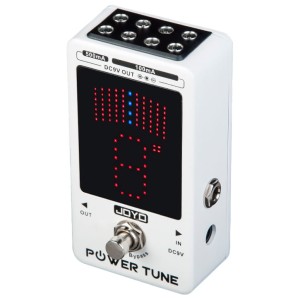 Joyo JF-18R Power Tune – tuner z funkcją zasilacza