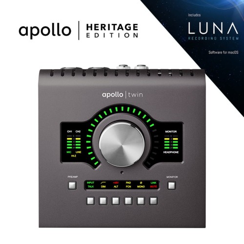 Universal Audio Apollo Twin MkII Duo Heritage Edition - interfejs audio Thunderbolt