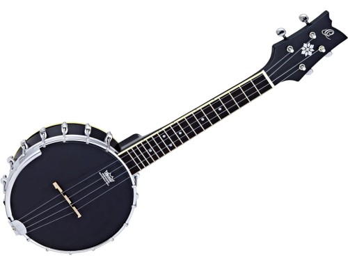 Ortega OBUJ100-SBK - Banjolele 4-strunowe