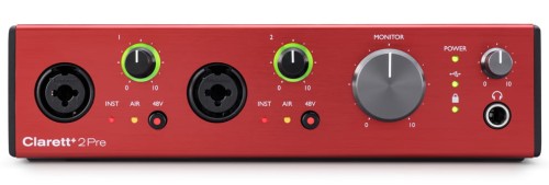 Focusrite Clarett+ 2Pre – interfejs audio