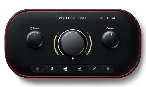 Focusrite Vocaster Two – interfejs audio USB do podcastów