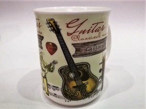 Kubek z gitarą